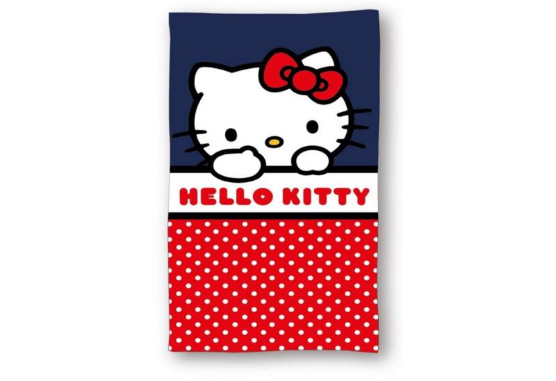 Hello Kitty Strandtuch Badehandtuch 70x140 cm aus Baumwolle – saugfähig & weich von Hello Kitty