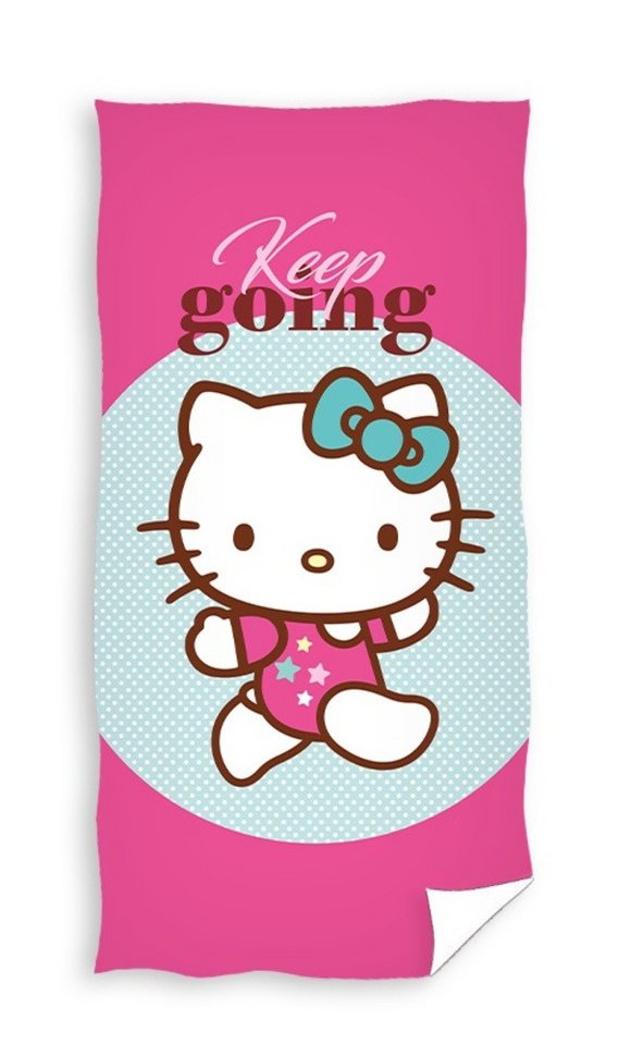 Hello Kitty Strandtuch Hello Kitty Badetuch Handtuch Strandtuch 70 x 140 cm Hello Kitty Strandtuch Hello Kitty Badetuch Handtuch Strandtuch 70 x 140 cm von Hello Kitty