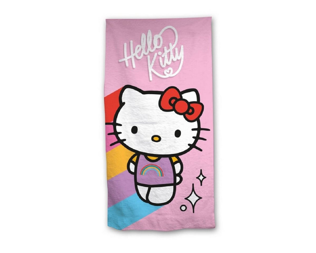 Hello Kitty Strandtuch Strandtuch 140x70 cm Weiches Badehandtuch für Fans Hello Kitty Strandtuch Strandtuch 140x70 cm Weiches Badehandtuch für Fans von Hello Kitty