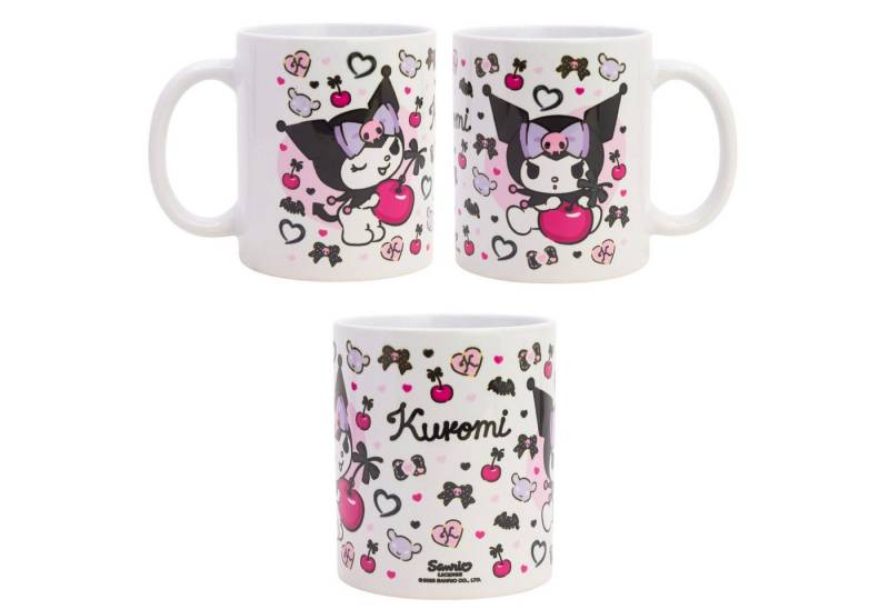 Hello Kitty Tasse Hello Kitty Kuromi Kaffeetasse Teetasse Tasse Geschenkidee 325 ml, Keramik Hello Kitty Tasse Hello Kitty Kuromi Kaffeetasse Teetasse Tasse Geschenkidee 325 ml, Keramik von Hello Kitty
