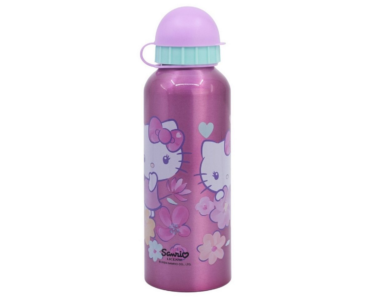 Hello Kitty Trinkflasche Hello Kitty Aluminium Trinkflasche 530ml Kinderflasche von Hello Kitty