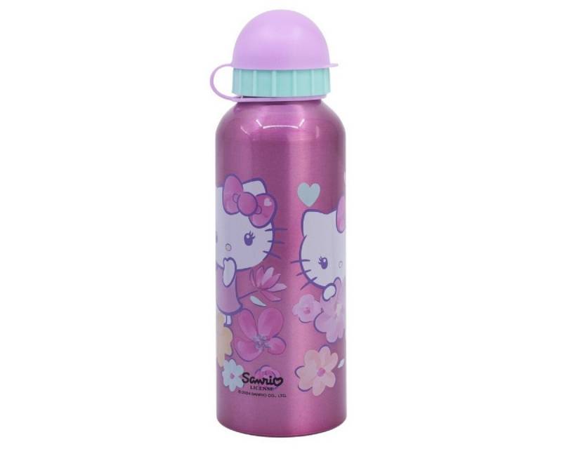 Hello Kitty Trinkflasche Hello Kitty Aluminium Trinkflasche 530ml Kinderflasche von Hello Kitty