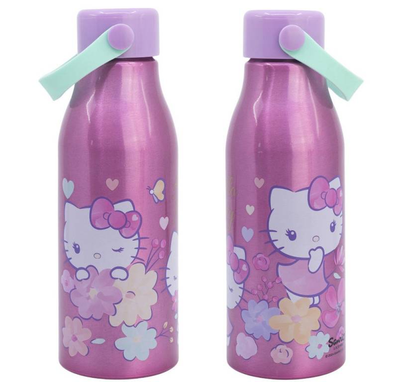Hello Kitty Trinkflasche Hello Kitty Aluminium Wasserflasche Flasche 760 ml von Hello Kitty