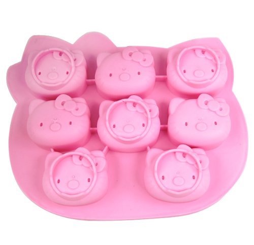 Kitty Ice Cube Tray Cute Ice Mold (Pink) by Hello Kitty von Hello Kitty
