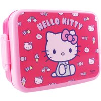 Hello Kitty - Snackbox – Kinder Essensbox mit Deckel und Schnappverschlüssen Hello Kitty - Snackbox – Kinder Essensbox mit Deckel und Schnappverschlüssen von Hello Kitty
