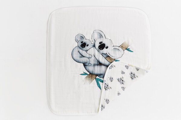 Hello Mama Babydecke Koala 75cm x 75cm von Hello Mama