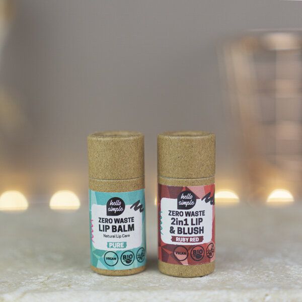Hello Simple Zero Waste Lip Balmies – 2er Set Hello Simple Zero Waste Lip Balmies – 2er Set von Hello Simple