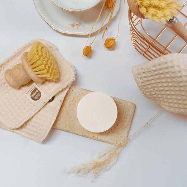 Hello Simple Zero Waste Topfbürste, vegan und plastikfrei von Hello Simple
