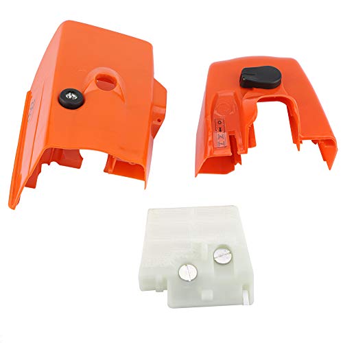 HelloCreate Luftfilter mit Abdeckung für Stihl Ms260 026 Kettensägen Ersatzteile - Orange von HelloCreate