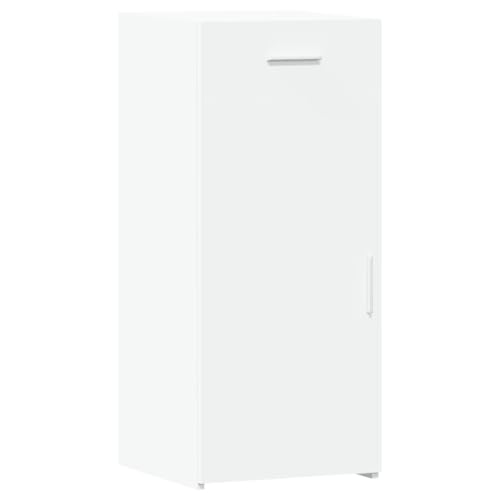 Buffet Bahut Kommode Schrank Aufbewahrung Organizer Küche Wohnzimmer Wohnzimmer 40 x 42,5 x 93 cm Holz weiß 02_0030311 von Helloshop26
