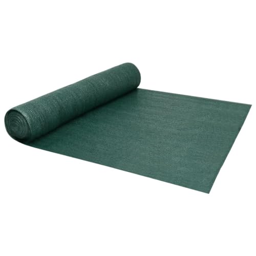 Helloshop26 Sichtschutznetz, 2 x 50 m, HDPE, 195 g/m², Grün, 02_0007983 von Helloshop26