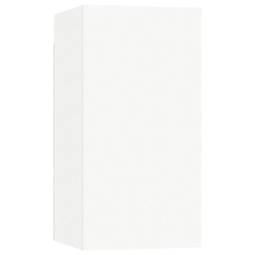 Helloshop26 TV-Schrank Multimedia Regal TV Buffet TV Esszimmer Wohnzimmer Schlafzimmer 30,5 x 30 x 60 cm Holz Technik, Weiß 02_0026120 von Helloshop26