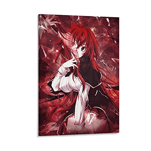 Anime Poster Highschool Dxd Poster Poster Dekorative Malerei Leinwand Wandkunst Wohnzimmer Poster Schlafzimmer Malerei 30 x 45 cm von Hellove