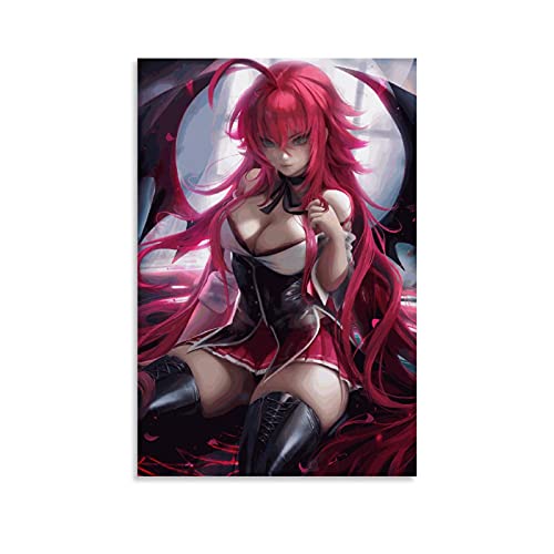 Anime Poster Highschool Dxd Poster Poster Dekorative Malerei Leinwand Wandkunst Wohnzimmer Poster Schlafzimmer Malerei 30 x 45 cm von Hellove