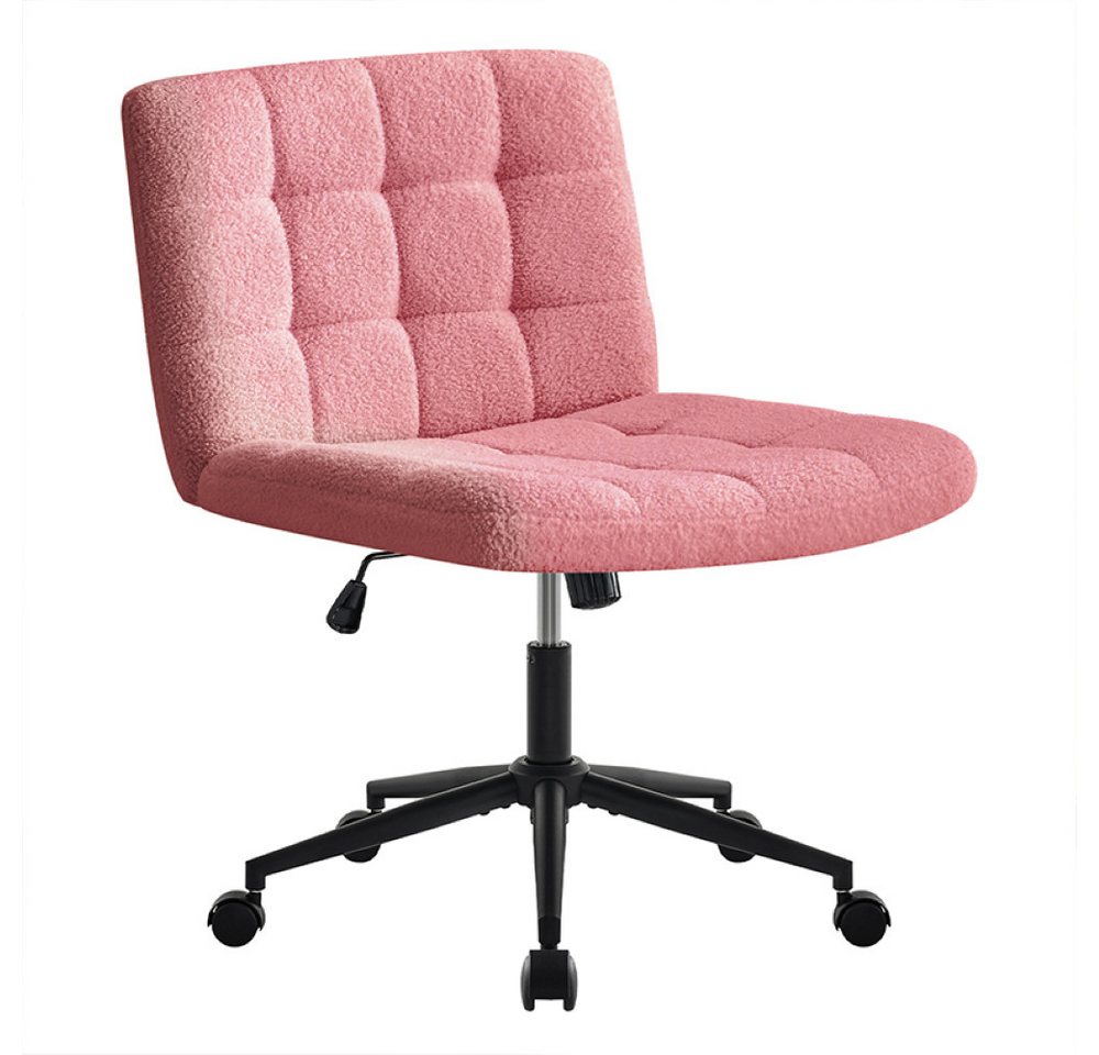 Hellove Polsterstuhl Ergonomischer Bürostuhl Schreibtischstuhl Schneidersitz Stuhl (1 St), Höhenverstellbarer Drehstuhl ohne Armlehnen von Hellove