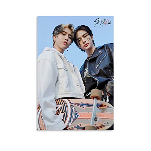 Kpop Stray Kids Group Poster Bang Chan Know Seo Chang Bin Leinwand-Kunst-Poster und Wandkunst-Bild, modernes Familien-Schlafzimmer, Deko-Poster 20 x 30 cm Kpop Stray Kids Group Poster Bang Chan Know Seo Chang Bin Leinwand-Kunst-Poster und Wandkunst-Bild, modernes Familien-Schlafzimmer, Deko-Poster 20 x 30 cm von Hellove