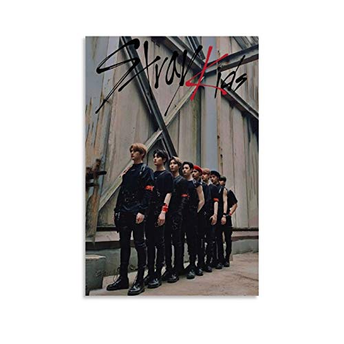 Stray Kids Kpop-Poster, dekoratives Gemälde, Leinwand, Wandkunst, Wohnzimmer, Poster, Schlafzimmer, Malerei, 30 x 45 cm Stray Kids Kpop-Poster, dekoratives Gemälde, Leinwand, Wandkunst, Wohnzimmer, Poster, Schlafzimmer, Malerei, 30 x 45 cm von Hellove