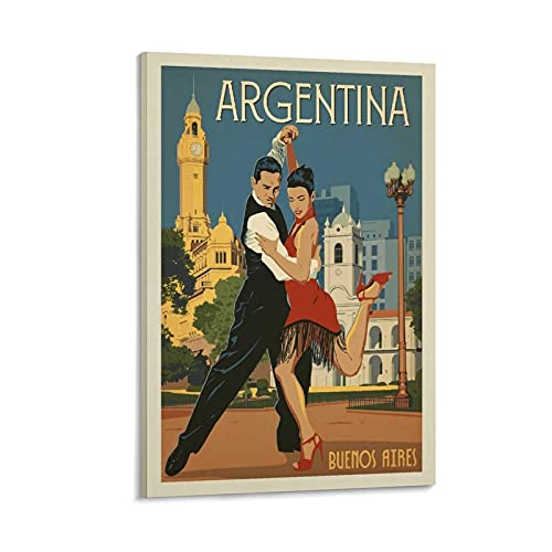 Vintage World Travel Poster Argentinien Buenos Aires Poster Dekorative Malerei Leinwand Wandkunst Wohnzimmer Poster Schlafzimmer Malerei 20 x 30 cm Vintage World Travel Poster Argentinien Buenos Aires Poster Dekorative Malerei Leinwand Wandkunst Wohnzimmer Poster Schlafzimmer Malerei 20 x 30 cm von Hellove