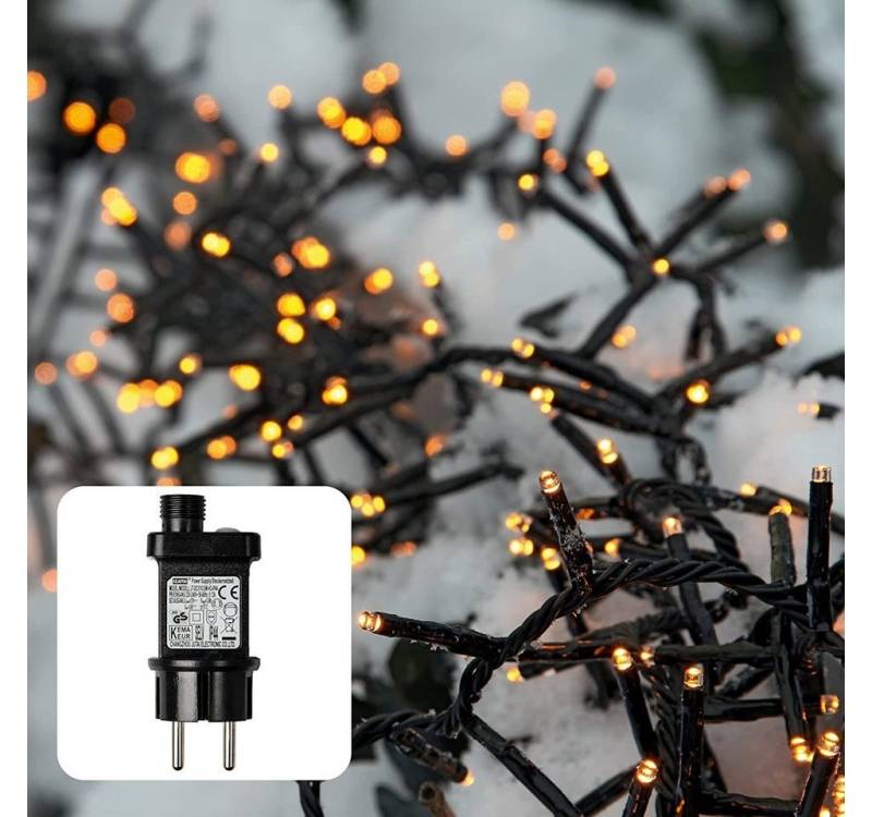 Hellum Lichtervorhang LED-Lichterkette 370-tlg. LED-Snake-Light 530179 Hellum Lichtervorhang LED-Lichterkette 370-tlg. LED-Snake-Light 530179 von Hellum