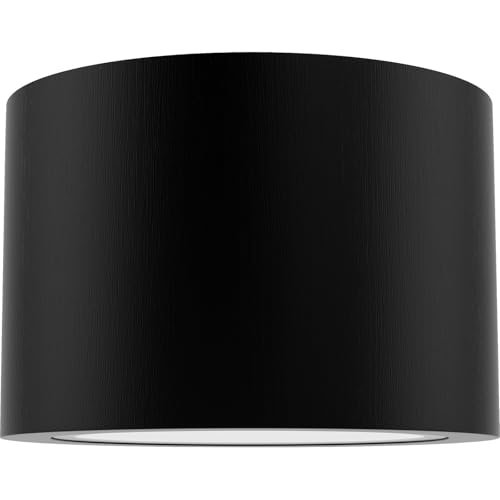 HELLUX Strahler Deckenleuchte 8cm Hoch | Schwarz Deckenstrahler 1 Flammig Ø 120 mm | Industrial Lampe | Esstischlampe mit GU10-Fassung | Spot Lampe für Schlafzimmer Esszimmer Küche HELLUX Strahler Deckenleuchte 8cm Hoch | Schwarz Deckenstrahler 1 Flammig Ø 120 mm | Industrial Lampe | Esstischlampe mit GU10-Fassung | Spot Lampe für Schlafzimmer Esszimmer Küche von HELLUX