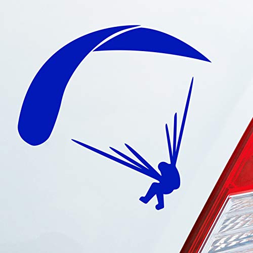 Hellweg Druckerei Fallschirmspringer Fallschirm Sky Dive Auto Aufkleber Sticker Heckscheibenaufkleber von Hellweg Druckerei