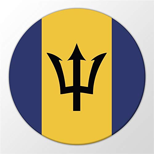 Kühlschrank Magnet Barbados Flagge Karibik Inselstaat Geschenk Idee Magnettafel Kühlschrankmagnet Whiteboard von Hellweg Druckerei