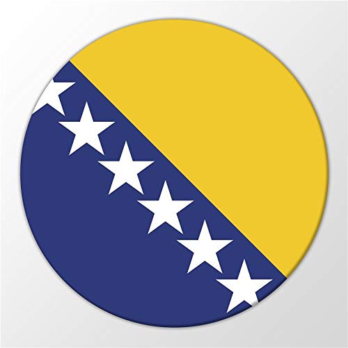 Kühlschrank Magnet Bosnien Flagge Balkan Halbinsel Flag Geschenk Idee Magnettafel Kühlschrankmagnet Whiteboard von Hellweg Druckerei