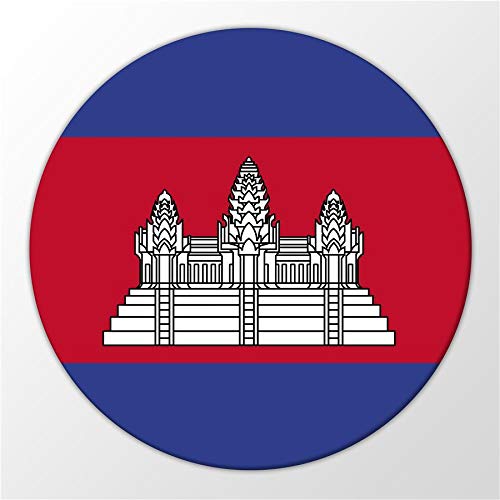 Kühlschrank Magnet Cambodia Kambodscha Flagge Asien Flag Geschenk Idee Magnettafel Kühlschrankmagnet Whiteboard von Hellweg Druckerei