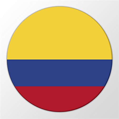 Kühlschrank Magnet Colombia Kolumbien Flagge Südamerika Geschenk Idee Magnettafel Kühlschrankmagnet Whiteboard von Hellweg Druckerei
