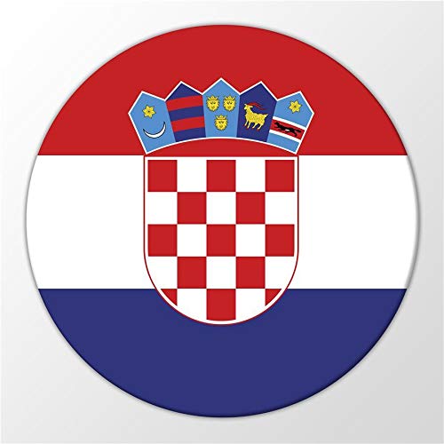 Kühlschrank Magnet Croatia Kroatien Flagge Balkan Insel Geschenk Idee Magnettafel Kühlschrankmagnet Whiteboard von Hellweg Druckerei
