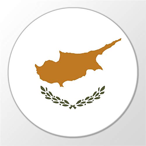 Kühlschrank Magnet Cyprus Zypern Flagge Mittlerer Osten Geschenk Idee Magnettafel Kühlschrankmagnet Whiteboard von Hellweg Druckerei