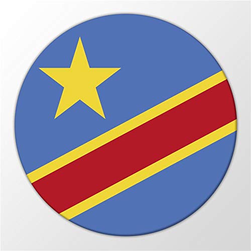 Kühlschrank Magnet DR Congo Kongo Flagge Zentralafrika Geschenk Idee Magnettafel Kühlschrankmagnet Whiteboard von Hellweg Druckerei