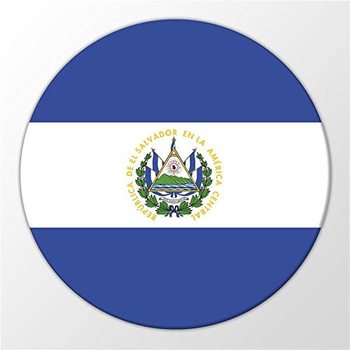 Kühlschrank Magnet EL Salvador Flagge Zentralamerika Flag Geschenk Idee Magnettafel Kühlschrankmagnet Whiteboard von Hellweg Druckerei