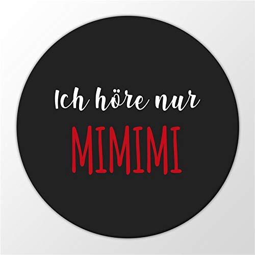 Kühlschrank Magnet Ich höre nur Mimimi Laber Nicht Geschenk Idee Magnettafel Kühlschrankmagnet Whiteboard von Hellweg Druckerei