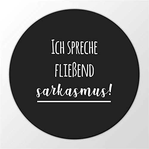 Kühlschrank Magnet Ich spreche fließend Sarkasmus Geschenk Idee Magnettafel Kühlschrankmagnet Whiteboard von Hellweg Druckerei