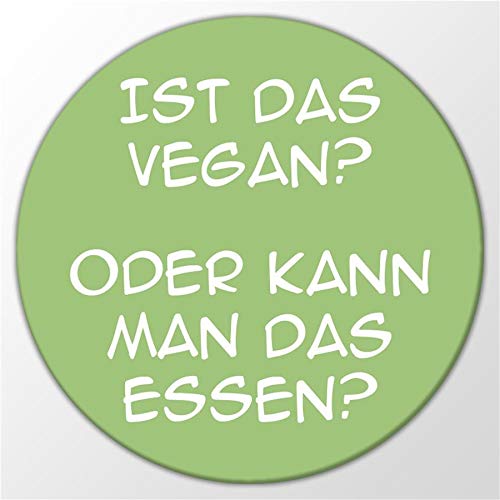 Kühlschrank Magnet Ist das Vegan kann Man das Essen Geschenk Idee Magnettafel Kühlschrankmagnet Whiteboard von Hellweg Druckerei