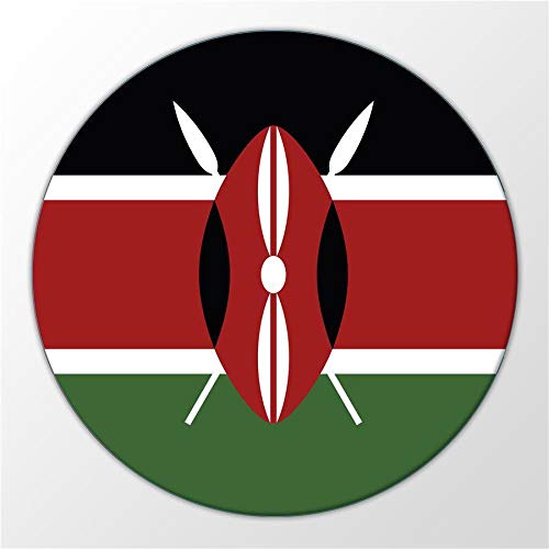 Kühlschrank Magnet Kenya Kenia Flagge Ostafrika Geschenk Idee Magnettafel Kühlschrankmagnet Whiteboard von Hellweg Druckerei