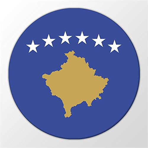 Kühlschrank Magnet Kosovo Flagge Republik Südosteuropa Geschenk Idee Magnettafel Kühlschrankmagnet Whiteboard von Hellweg Druckerei