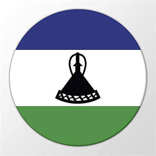 Kühlschrank Magnet Lesotho Flagge Südafrika Königreich Geschenk Idee Magnettafel Kühlschrankmagnet Whiteboard von Hellweg Druckerei