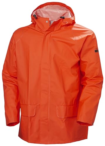 Helly Hansen Workwear Helly Hansen PVC Regenjacke Mandal Jacket 70129 100% wasserdicht 290 3XL, 34-070129-290-3XL, Orange von Helly Hansen Workwear