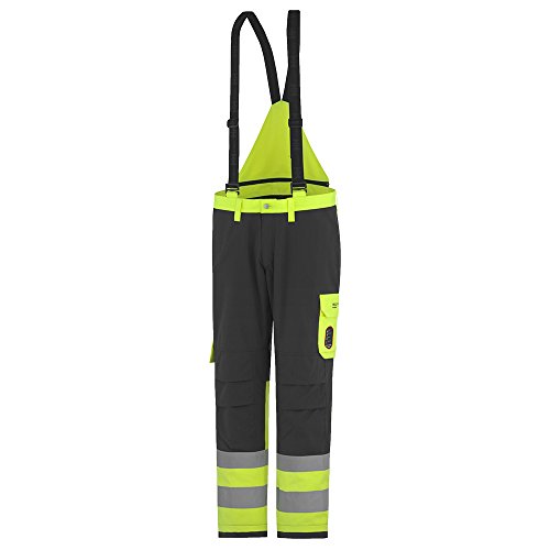 Helly Hansen Workwear Multinorm Arbeitshose Aberdeen Insulated Cl 1 Latzhose und Bundhose, Größe 96, gelb, 71487 von Helly Hansen Workwear