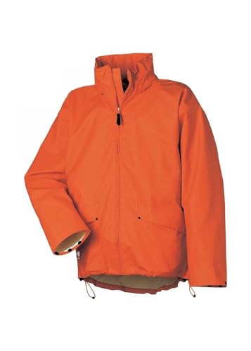 Helly Hansen Workwear Unisex 70180 Regenjacke VOSS wasserdicht Helly Hansen orange XXL, Orange, XXL EU von Helly Hansen Workwear