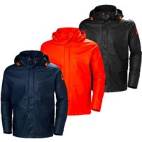 Helly Hansen - Gale Rain Wasserdichte Arbeitsjacke - xl - Schwarze von Helly Hansen