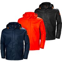 Helly Hansen - Gale Rain Wasserdichte Arbeitsjacke - xl - Schwarze Helly Hansen - Gale Rain Wasserdichte Arbeitsjacke - xl - Schwarze von Helly Hansen