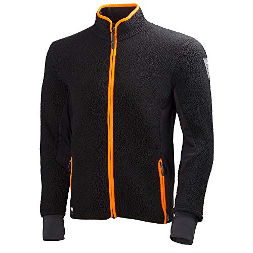 Helly Hansen Workwear Fleecejacke Mjolnir Jacket Faserpelz Arbeitsjacke, L, schwarz, 72270 von Helly Hansen