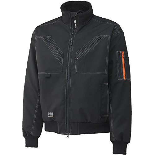 Helly Hansen Workwear Premium Pilotenjacke Bergholm 76211 Lined Shell 990 L, 34-076211-990-L, Schwarz von Helly Hansen