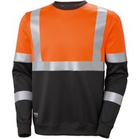 Warn-Sweatshirt, orange, Gr.L Warn-Sweatshirt, orange, Gr.L von Helly Hansen