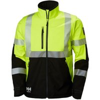 Workwear Icu Hi-Vis Softshelljacke gelb 3XL - Gelb - Helly Hansen von Helly Hansen