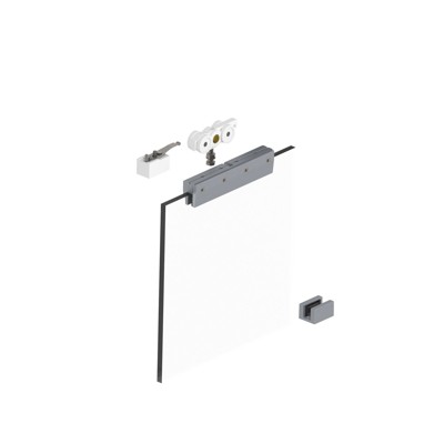 Objekttür-Schiebetürbeschlag, 140, Materialkombination von Helm