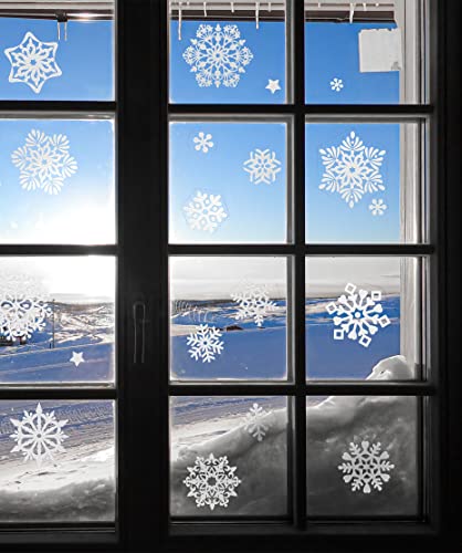 * 50 weihnachtliche winterliche Fensterbilder Weihnachtsdeko Fensterdekoration wiederverwendbar!! von Helmecke & Hoffmann